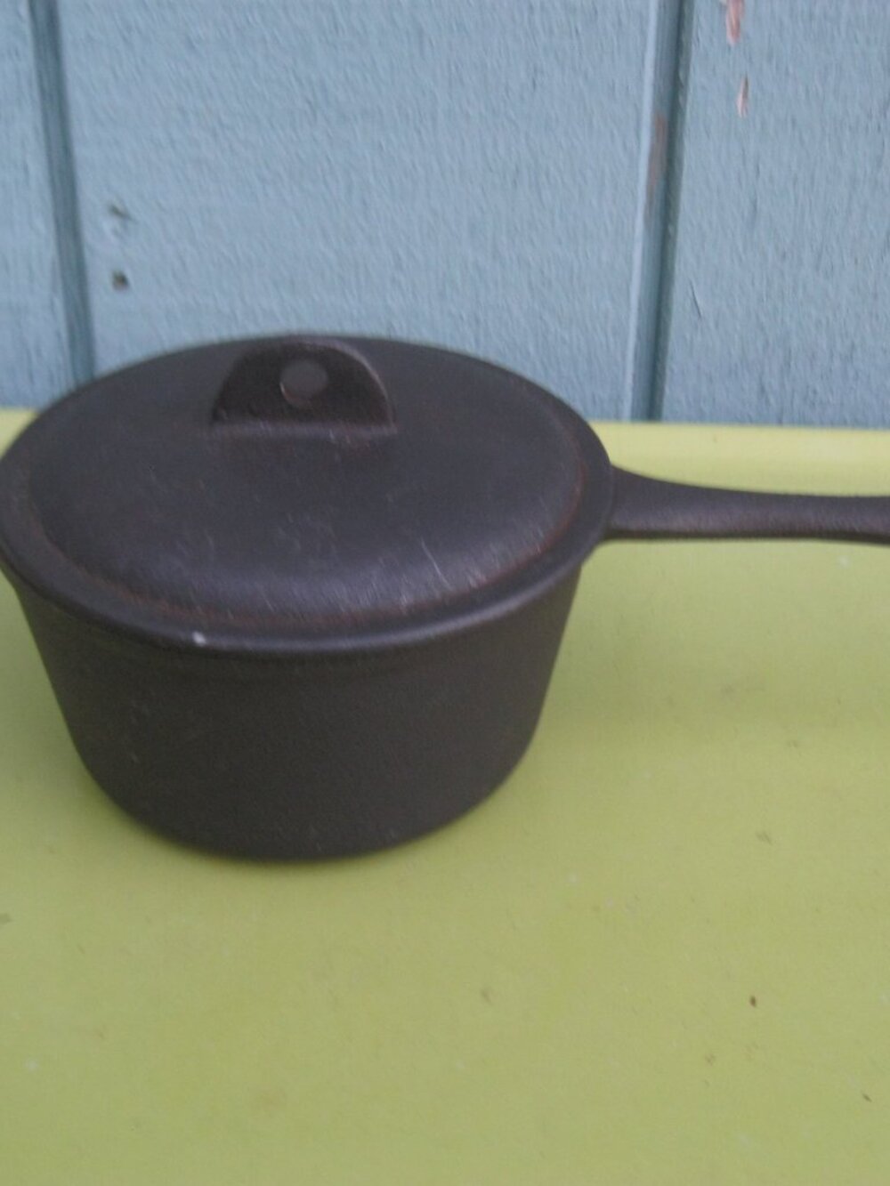 Vintage Cast Iron Pan With Lid